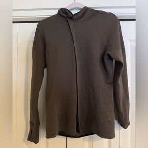 Green zip-up from Brooks.